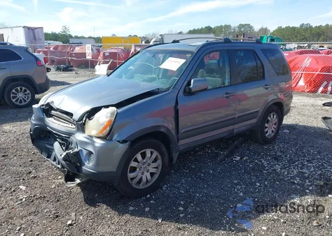 2006 Honda Cr-V Se из США, поврежденный, VIN SHSRD78966U424860